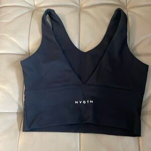 NGVTN Black Deep V Tank Bra M